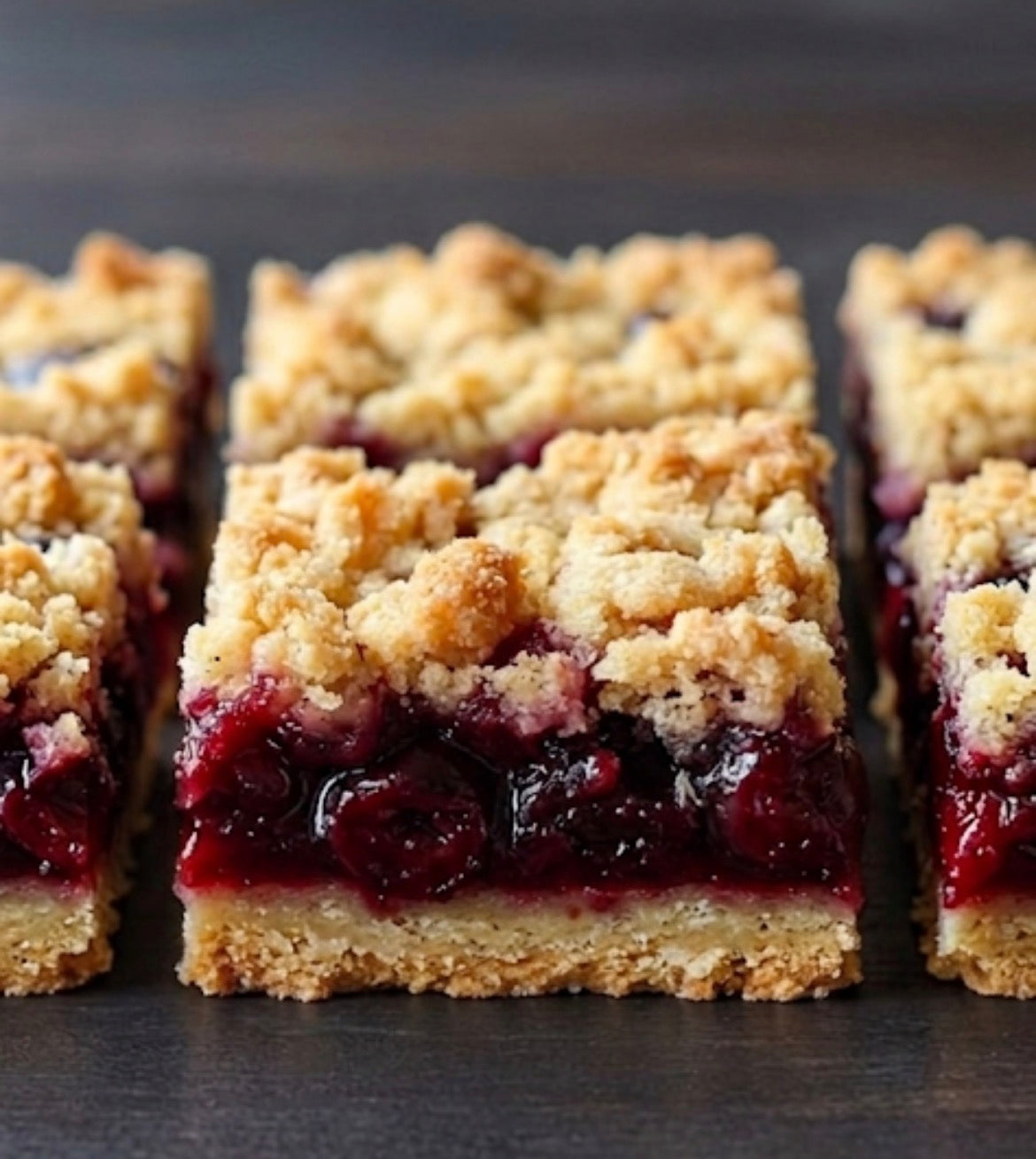 CHERRY PIE CRUMBLE BAR