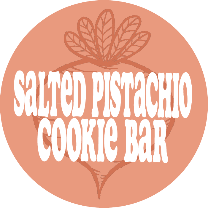 SALTED PISTACHIO COOKIE BARS