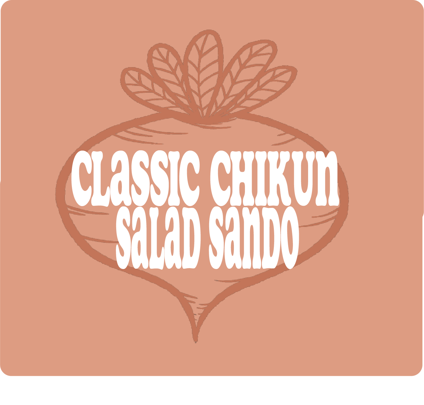 CLASSIC CHIKUN SALAD SANDWICH
