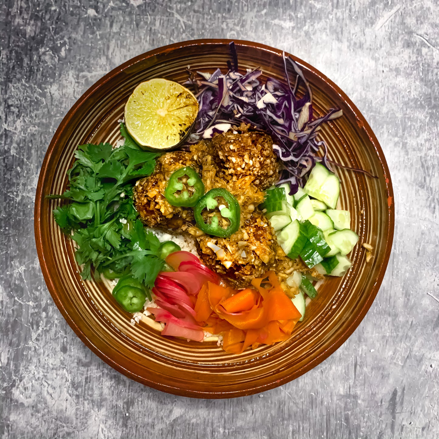 BANH MI MEATBALL BOWL (GF)