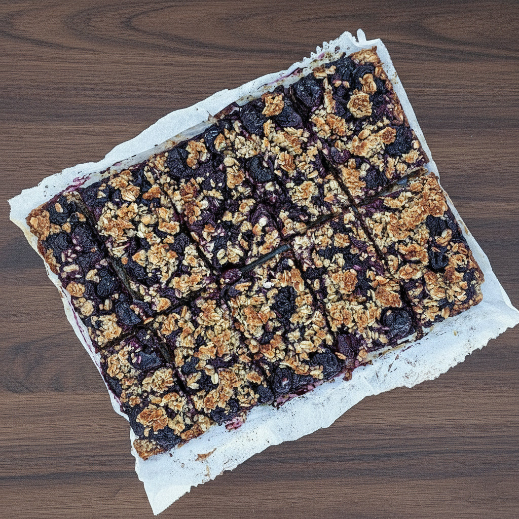 BLUEBERRY LEMON CRUMBLE BAR