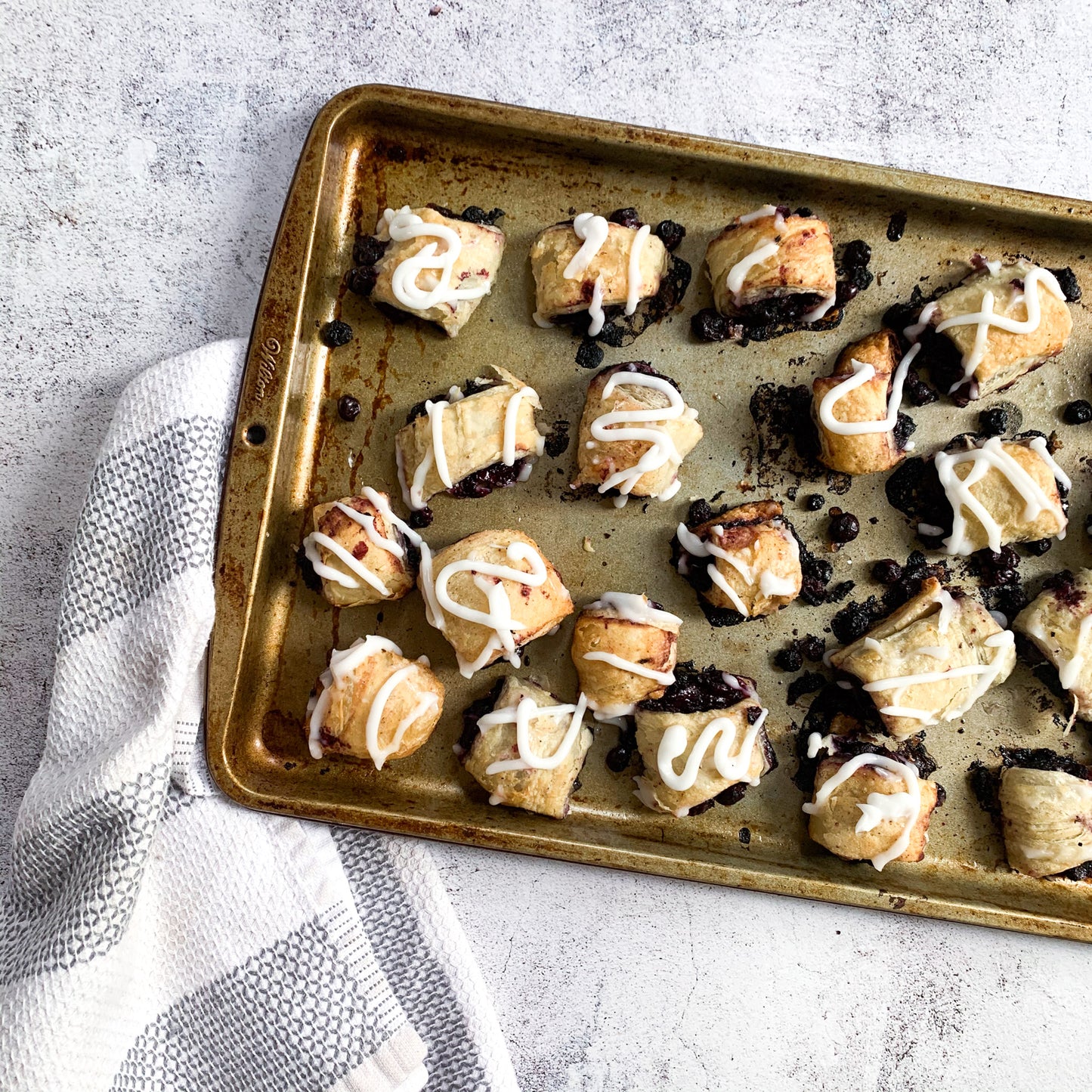 LEMON BLUEBERRY ROLLS