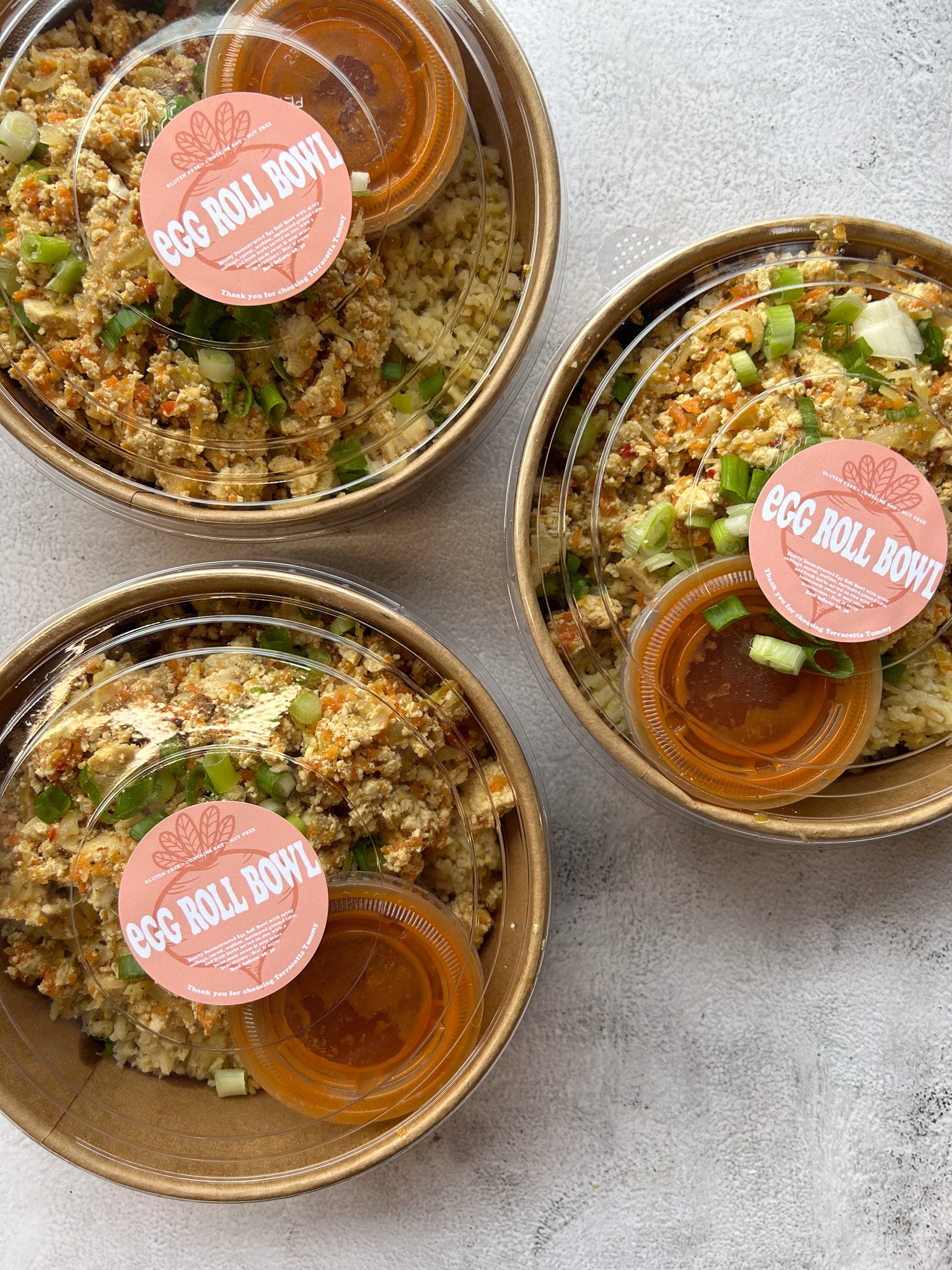 EGG ROLL BOWL – Terracotta Tummy - Main Image