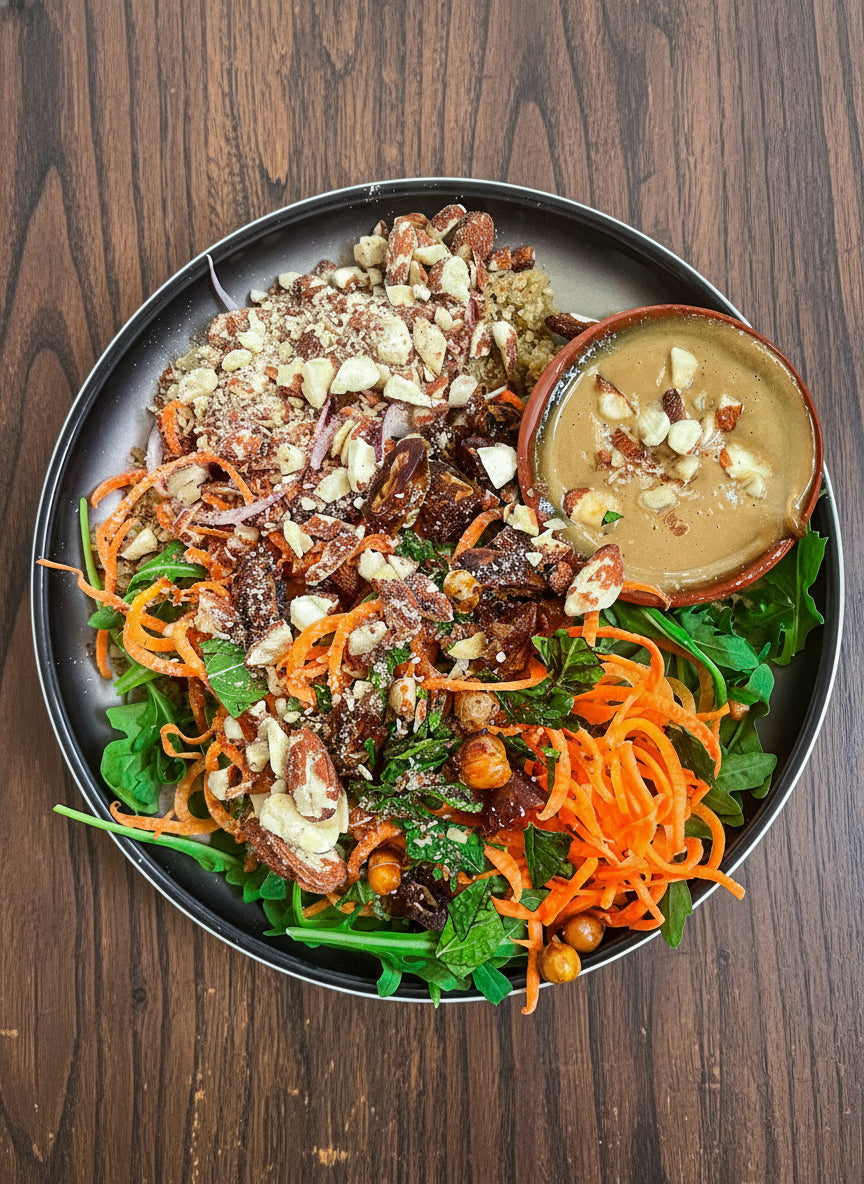 MOROCCAN CARROT & CHICKPEA SALAD