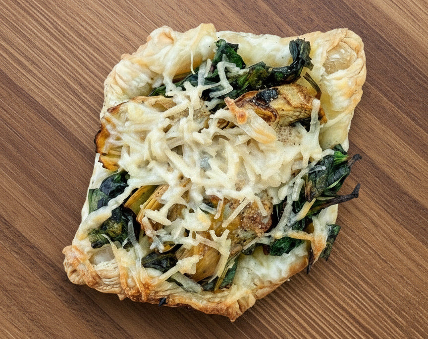SPINACH & ARTICHOKE PUFF PASTRY