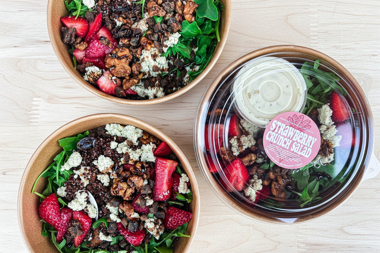 STRAWBERRY CRUNCH SALAD