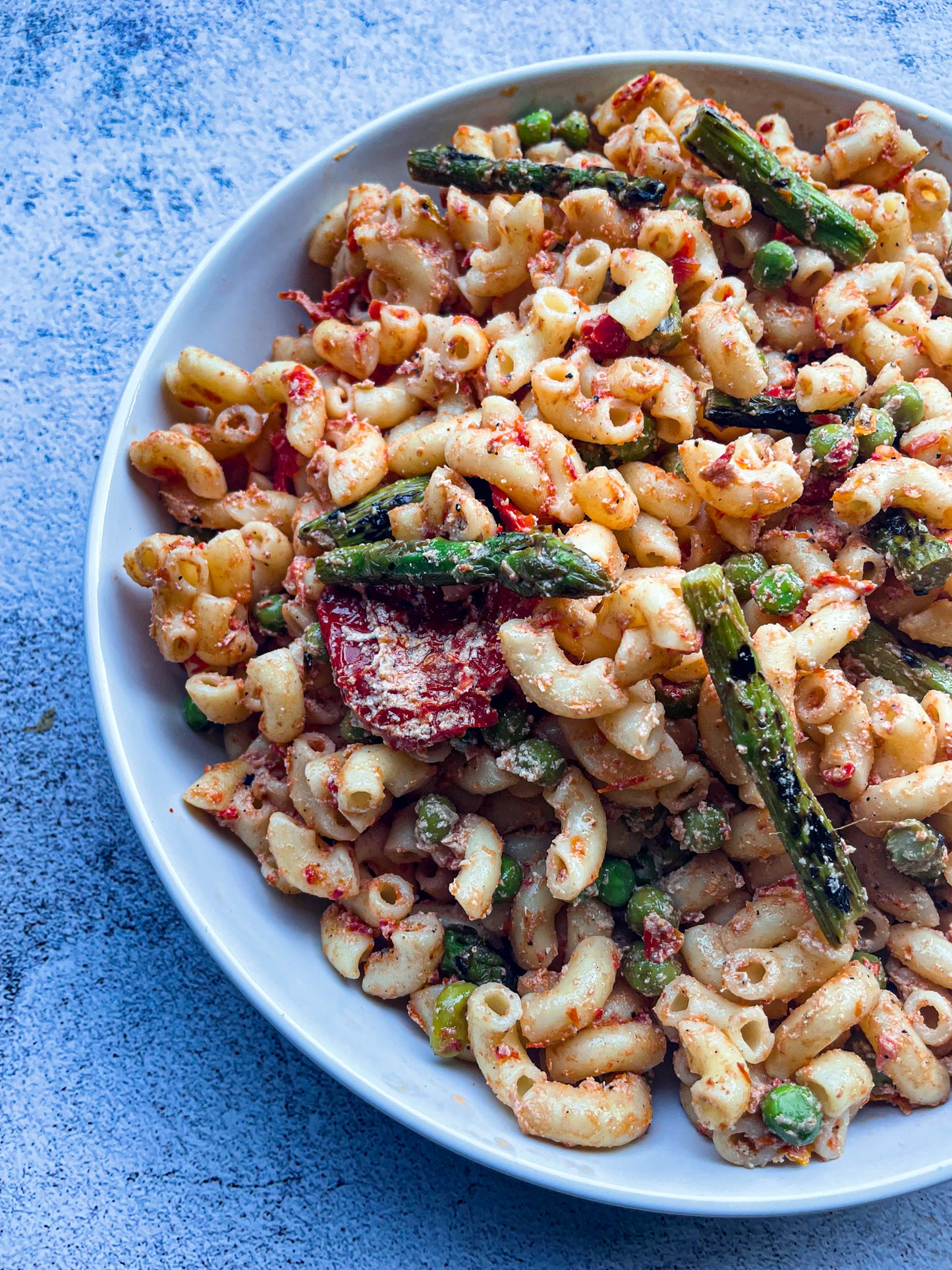LEMON ASPARAGUS MACARONI SALAD