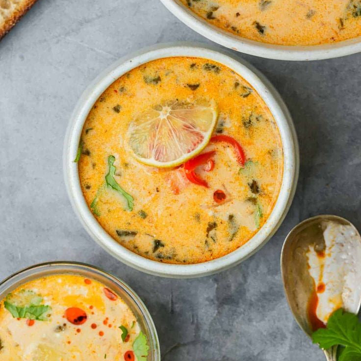 THAI COCONUT PEANUT SOUP