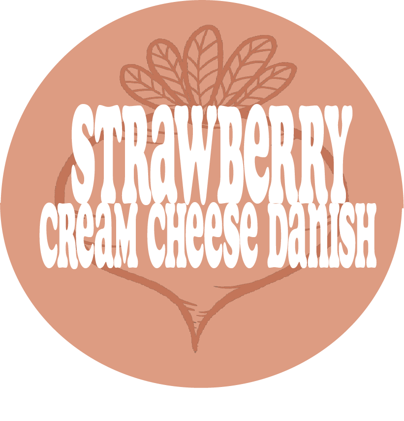 STRAWBERRY & CREAM CHEESE DANISH