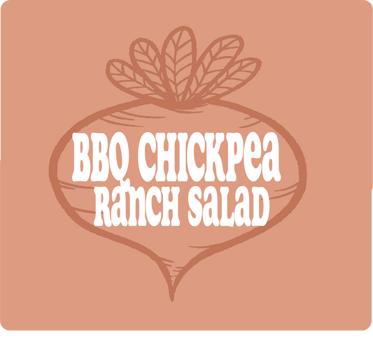 BBQ CHICKPEA RANCH SALAD
