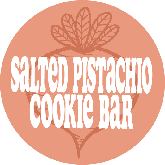 SALTED PISTACHIO COOKIE BARS
