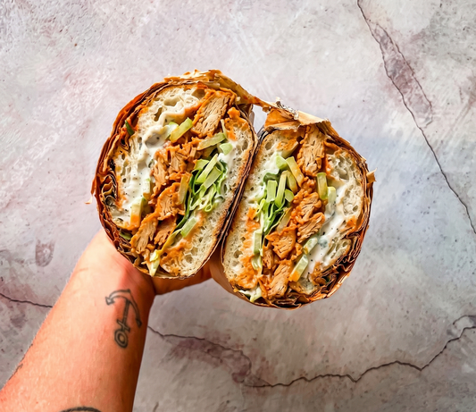 BUFFALO RANCH CHIKUN SALAD SANDWICH